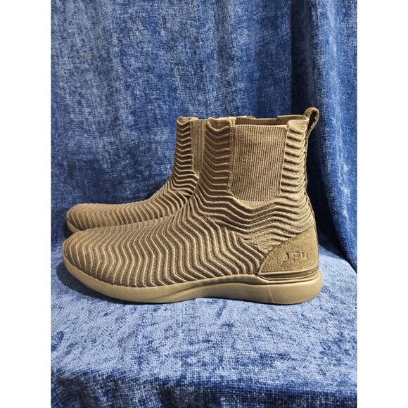 NEW APL Techloom Chelsea Knit Boot Men 14 Army Green Fatigue
